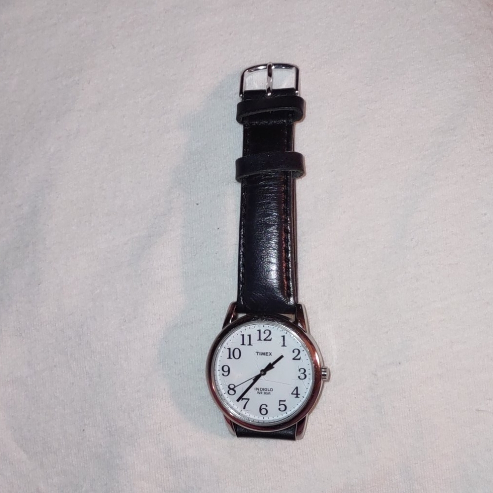 Timex Indiglo Silver watch